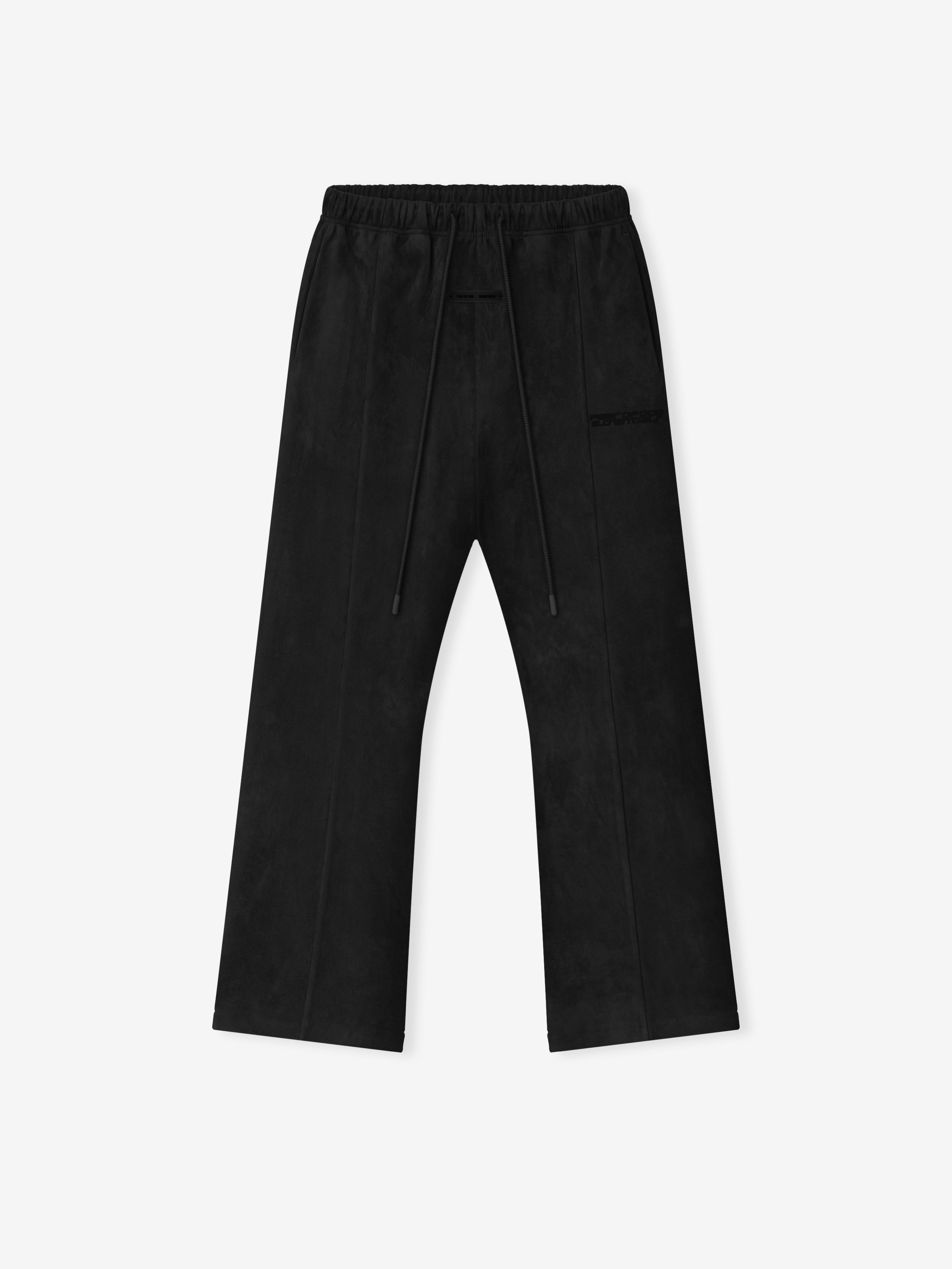 Suede Fleece Flare Pant