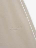 Relaxed Fleece Sweatpant With Piping