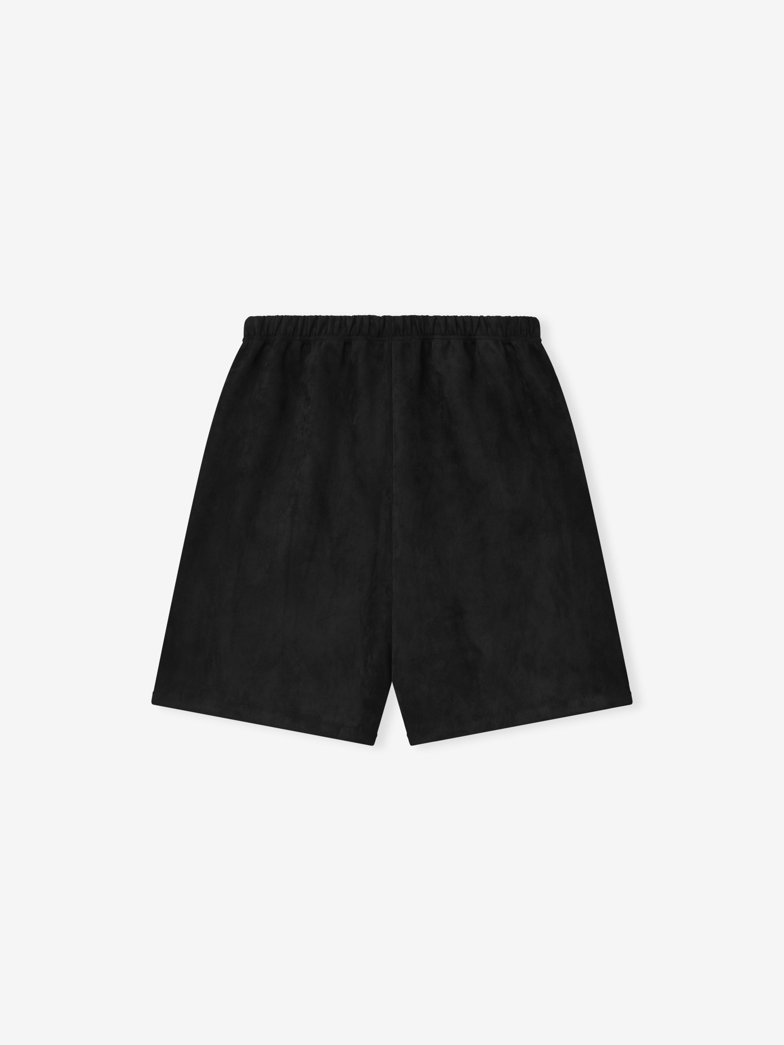 Suede Fleece Relaxed Short