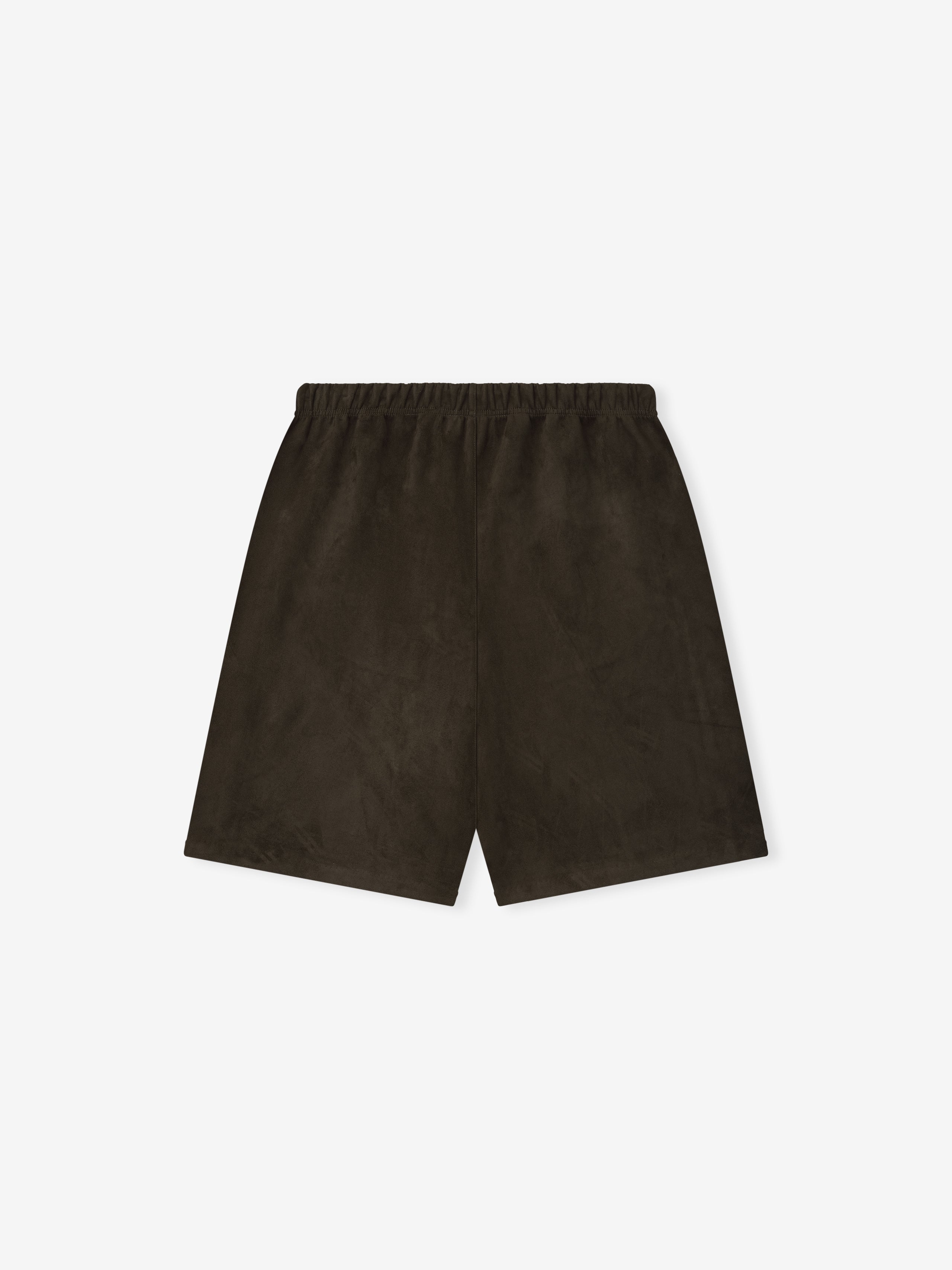 Suede Fleece Relaxed Short