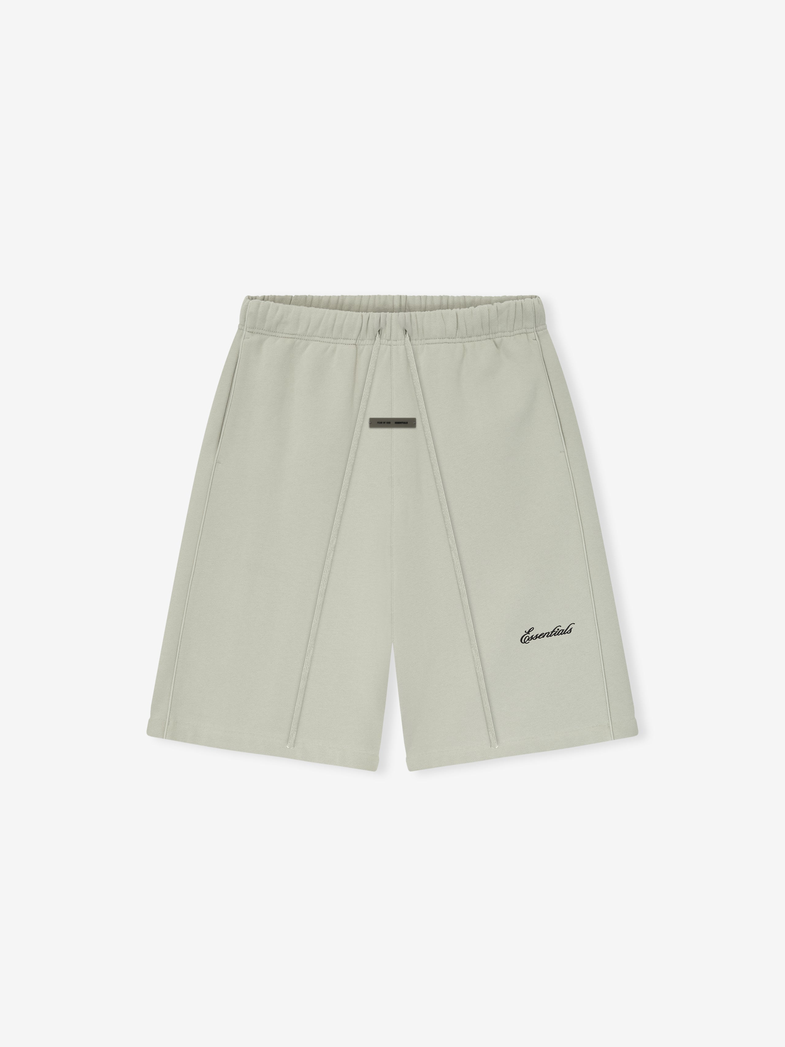 Relaxed Fleece Sweatshort With Piping