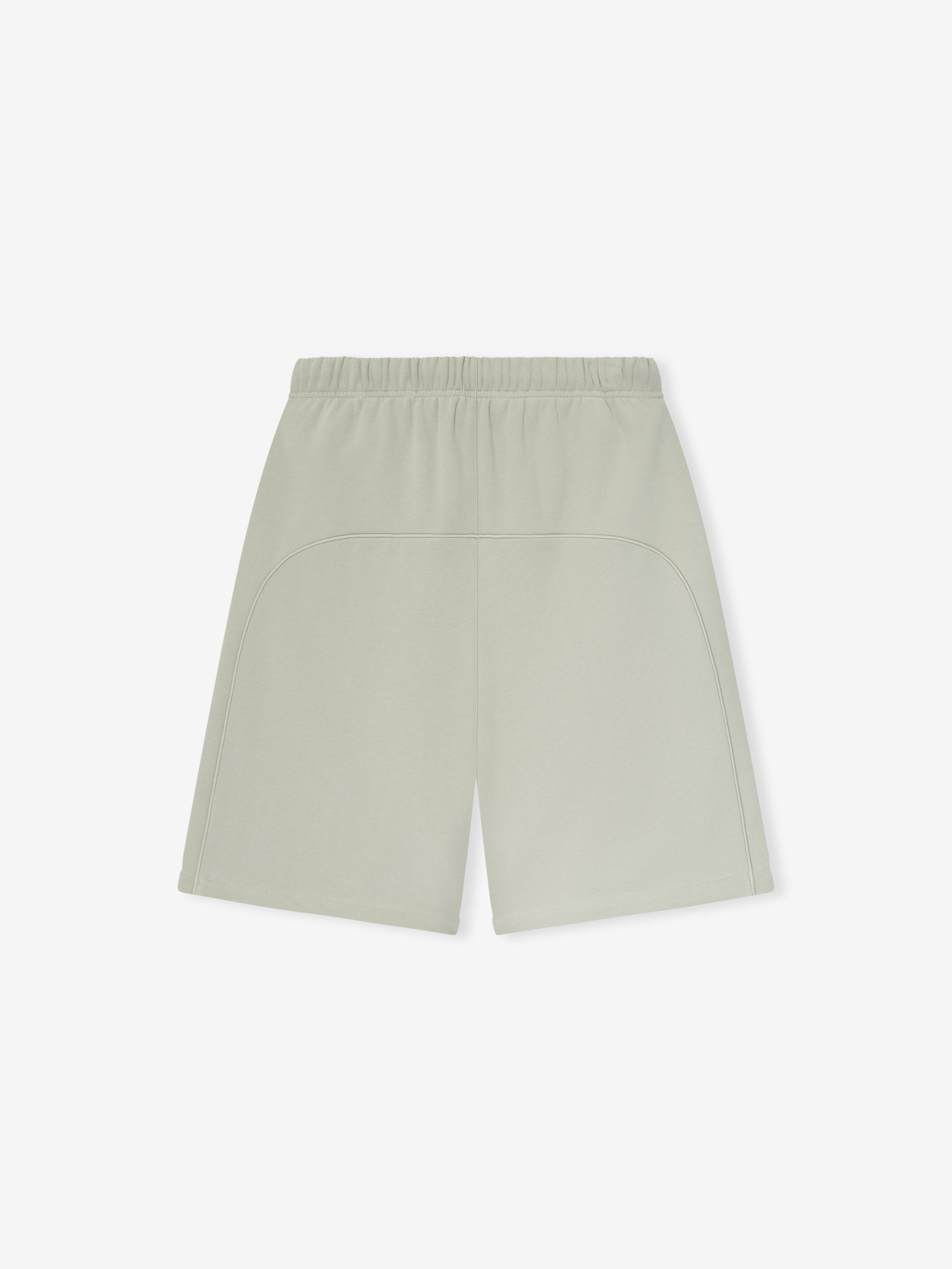 Relaxed Fleece Sweatshort With Piping