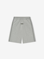 Relaxed Fleece Sweatshort With Piping