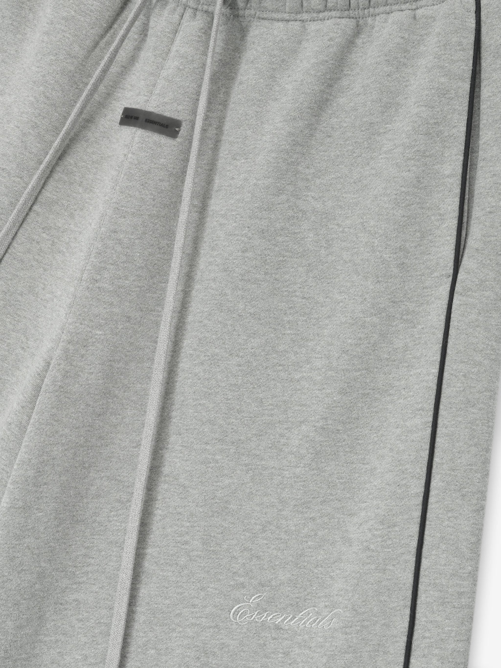 Relaxed Fleece Sweatshort With Piping