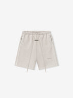 Relaxed Fleece Sweatshort With Piping