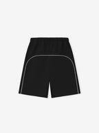 Relaxed Fleece Sweatshort With Piping