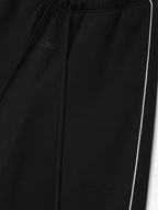 Relaxed Fleece Sweatshort With Piping