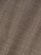 High Twist Wool Drawstring Straight Pant