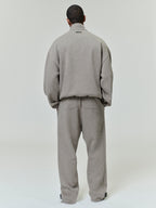 Relaxed Fleece Sweatpant With Piping