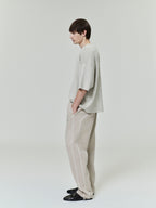 Relaxed Fleece Sweatpant With Piping