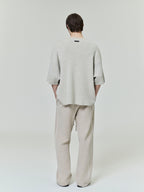 Relaxed Fleece Sweatpant With Piping