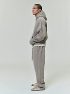 Relaxed Fleece Sweatpant With Piping