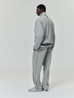 Relaxed Fleece Sweatpant With Piping