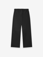 Rubber Knee Pleat Wide Leg Pant