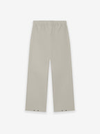 Rubberized Knee Pleat Wide Leg Pant