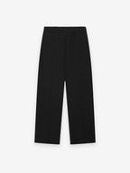 Heavy Twill Drawstring Wide Leg Pant