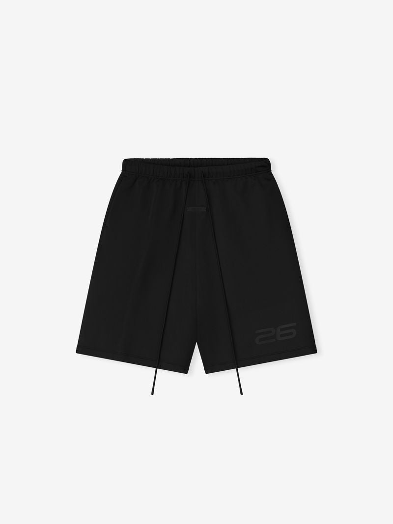 Satin Fleece Relaxed Sweatshort